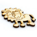 jags-mumbai MDF & wooden Crafts Wooden Craft Animal Design Big 6pcs WC-5