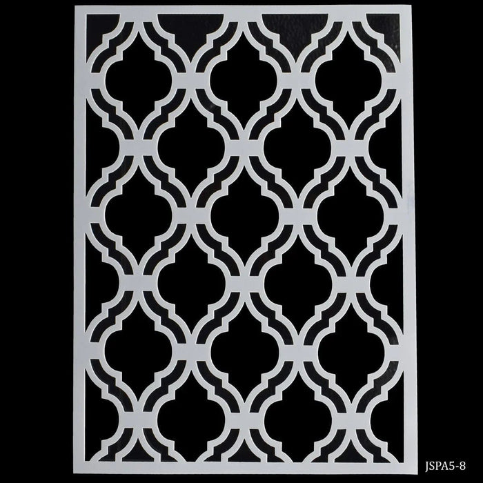 Artistic Impressions: Drawing Stencil Plastic A5 Size Wall decoration  Design for Stunning Home Accents