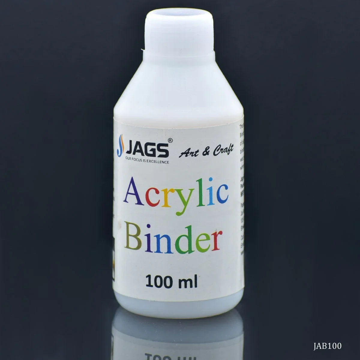 jags-mumbai Mediums & Varnish Jags Acrylic Binder 100ml