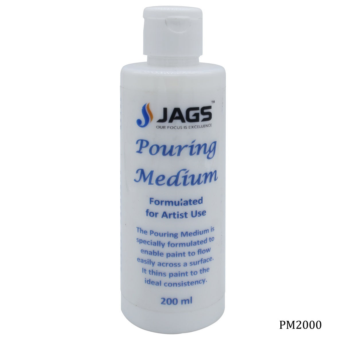 jags-mumbai Mediums & Varnish Jags Pouring Medium 200ml