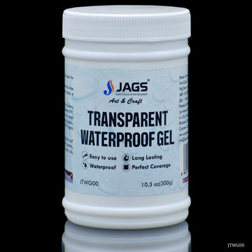 jags-mumbai Mediums & Varnish Jags Transparent Waterproof Gel 300Gms Jtwg00