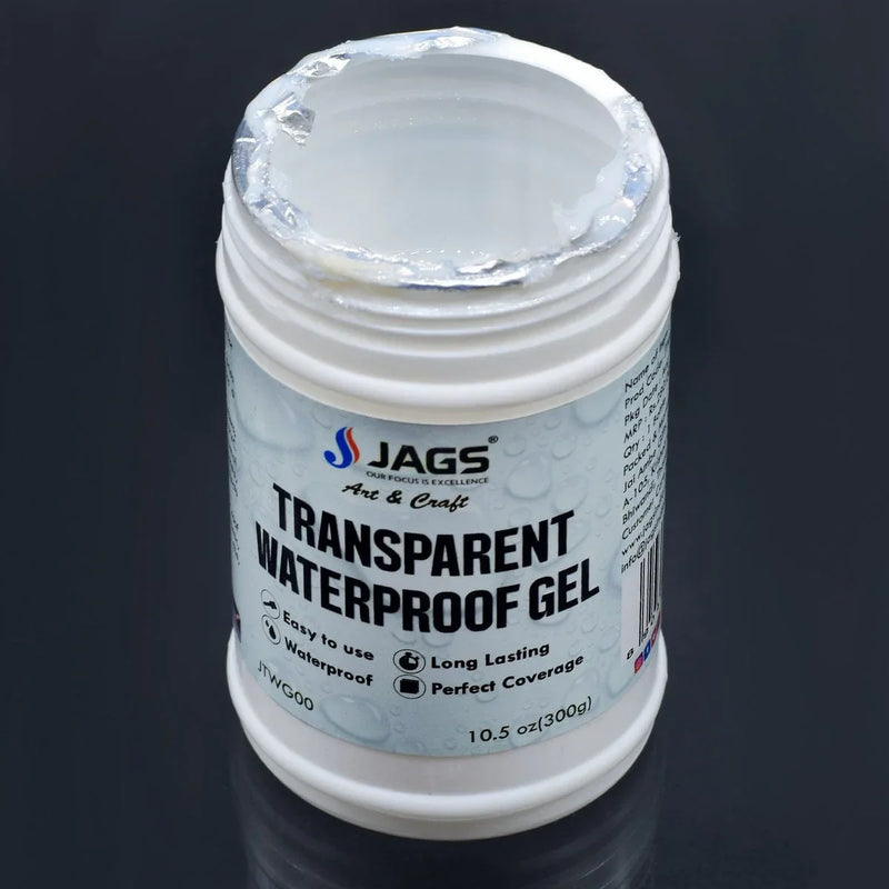 jags-mumbai Mediums & Varnish Jags Transparent Waterproof Gel 300Gms Jtwg00