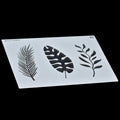 jags-mumbai Mediums & Varnish LEAF A5 Stencil 3 different designs 1pc