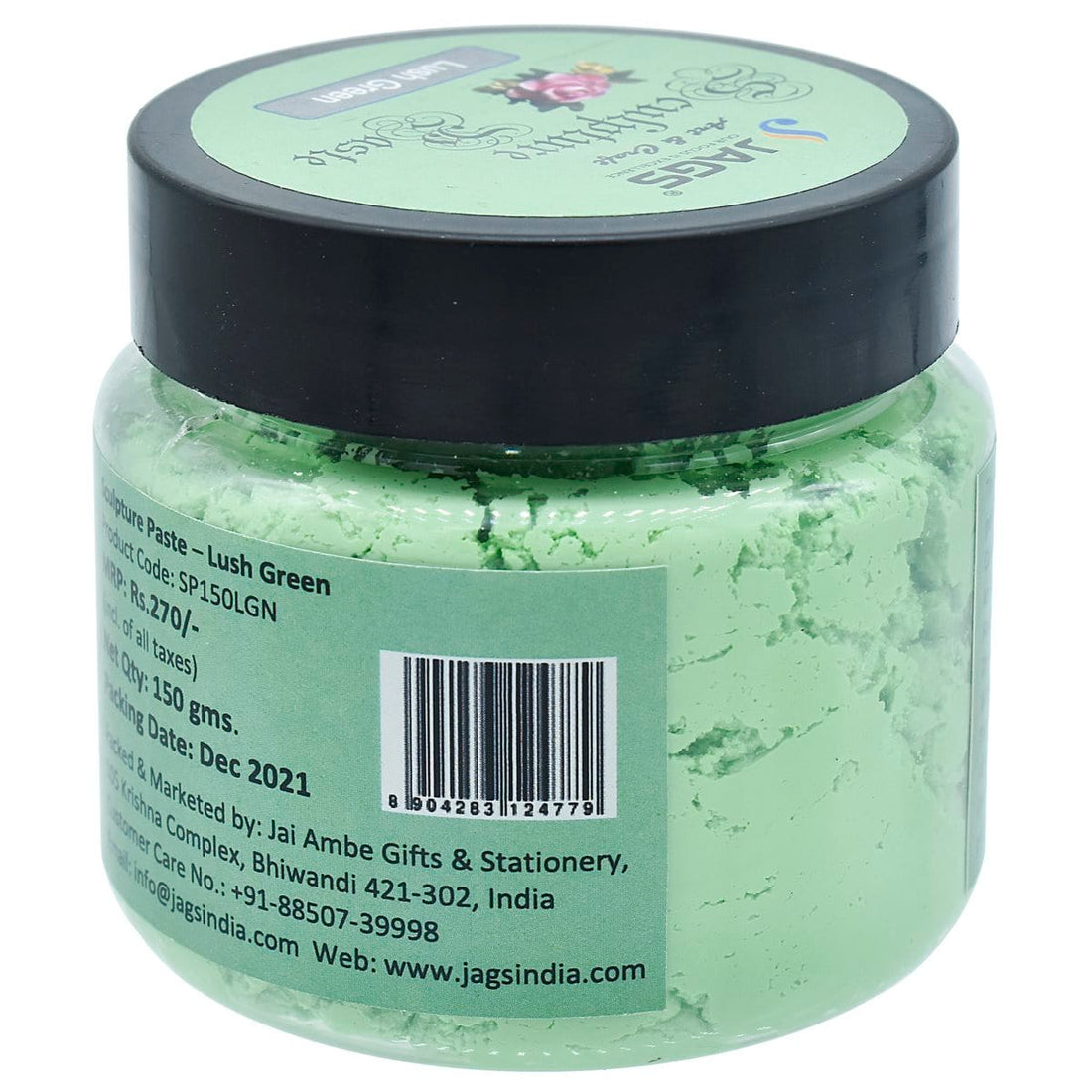 jags-mumbai Mediums & Varnish Lush Green Sculpture Paste 150gms