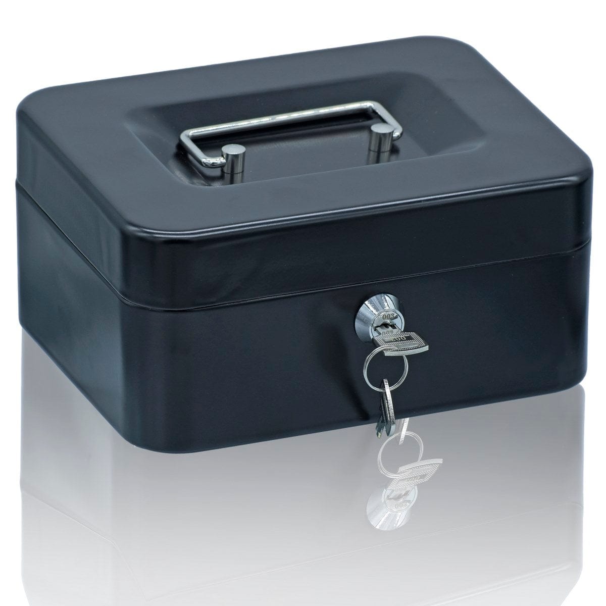 jags-mumbai Metal Box Metal Cash Box Medium 200MM X 90MM X 160MM