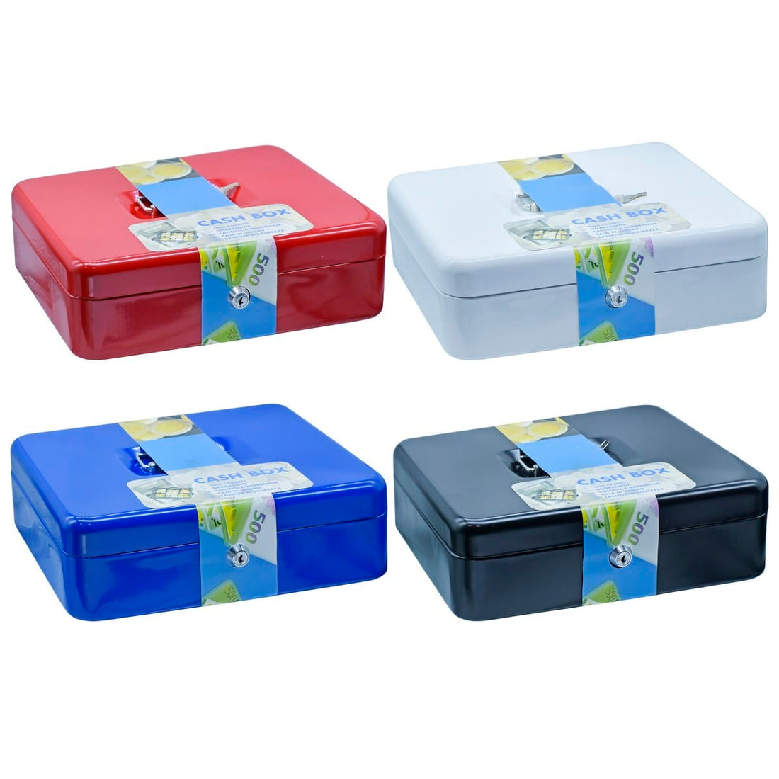 jags-mumbai Metal Box Metal Cash Box Xl Big 300MM X 90MM X 240MM