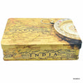 jags-mumbai Metal Box Metal Gift Box Print Rect Tins 221x141x47MM MGBR03