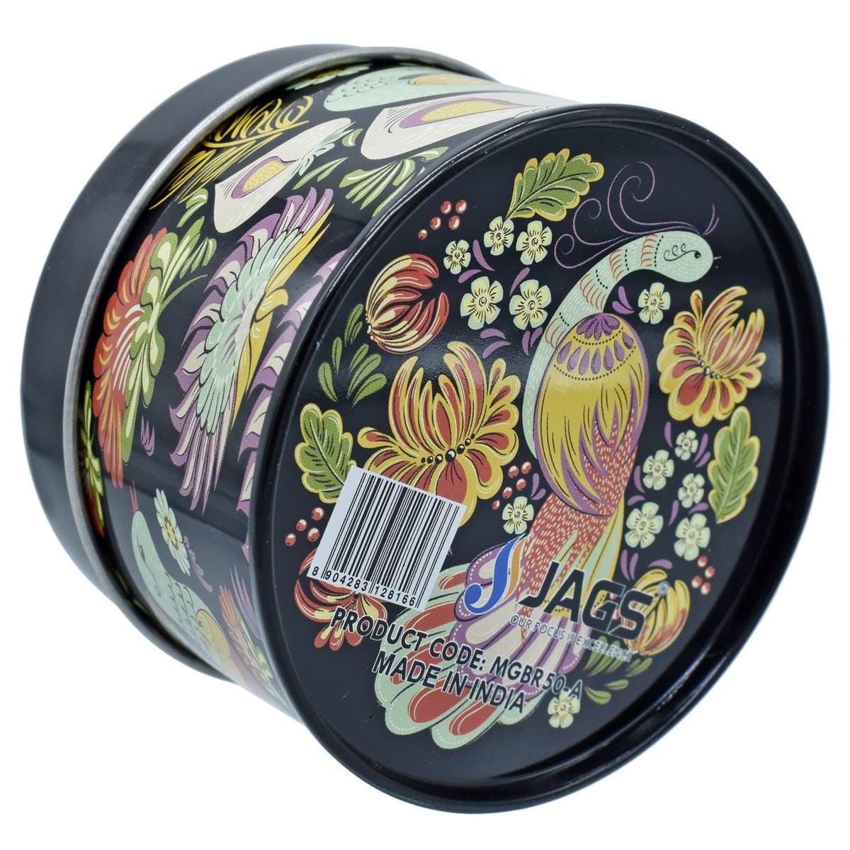 jags-mumbai Metal Box Metal Gift Box Print Round 75X50MMH MGBR50-A