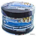 jags-mumbai Metal Box Metal Gift Box Print Round 92X60MMH MGBR60-A