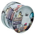 jags-mumbai Metal Box Metal Gift Box Print Round 92X60MMH MGBR60-C