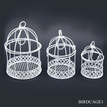 Mini Bird Cage Set of 3