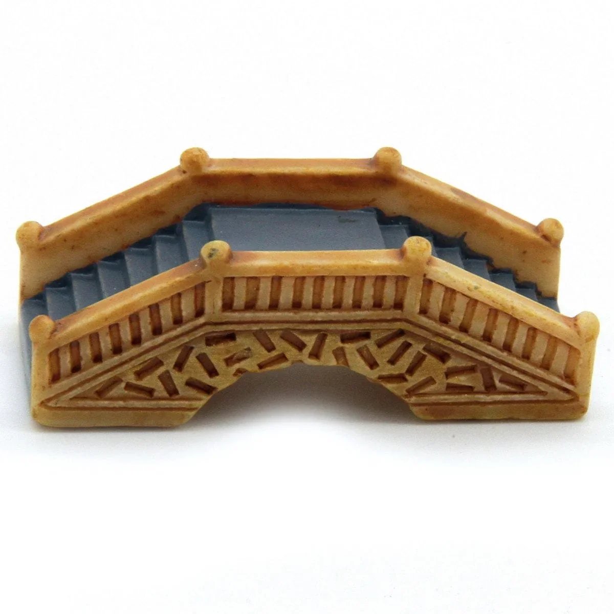 jags-mumbai Miniature 2*5*1cm / Wooden Model Accessories Miniature Wooden Bridge 3Pcs