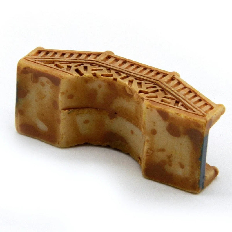 jags-mumbai Miniature 2*5*1cm / Wooden Model Accessories Miniature Wooden Bridge 3Pcs