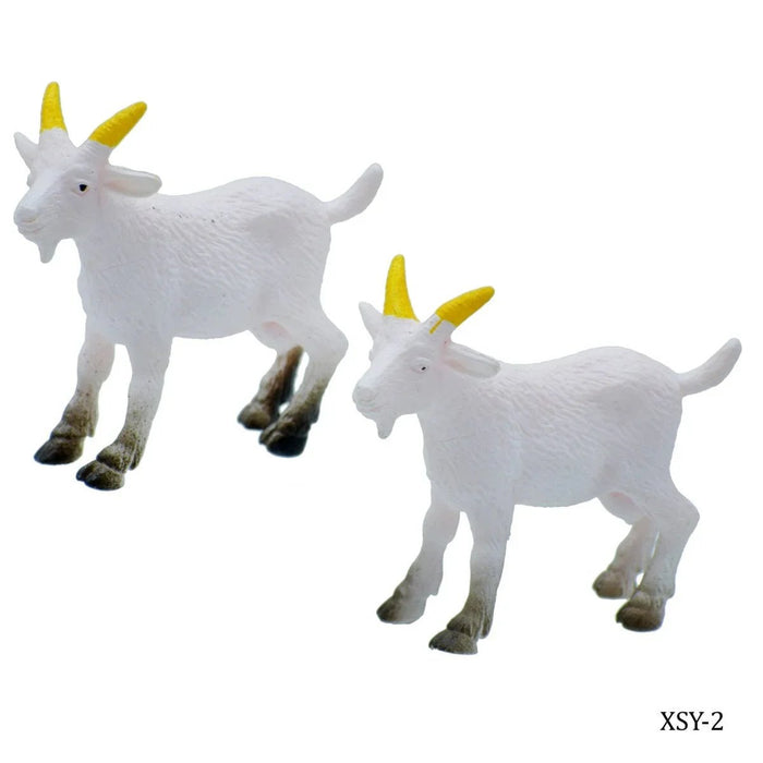 Miniature Model Plastic Acessories Goat Big 2P
