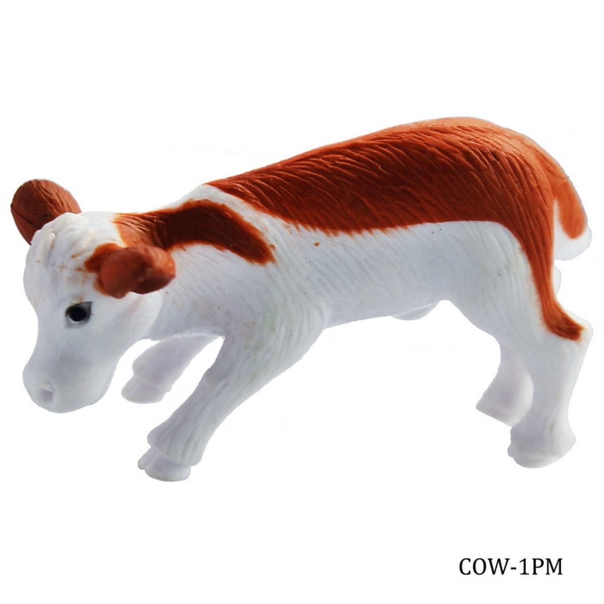 jags-mumbai Miniature 6*2*3.5cm / Plastic Model Plastic Miniature Cow Medium 1Pcs