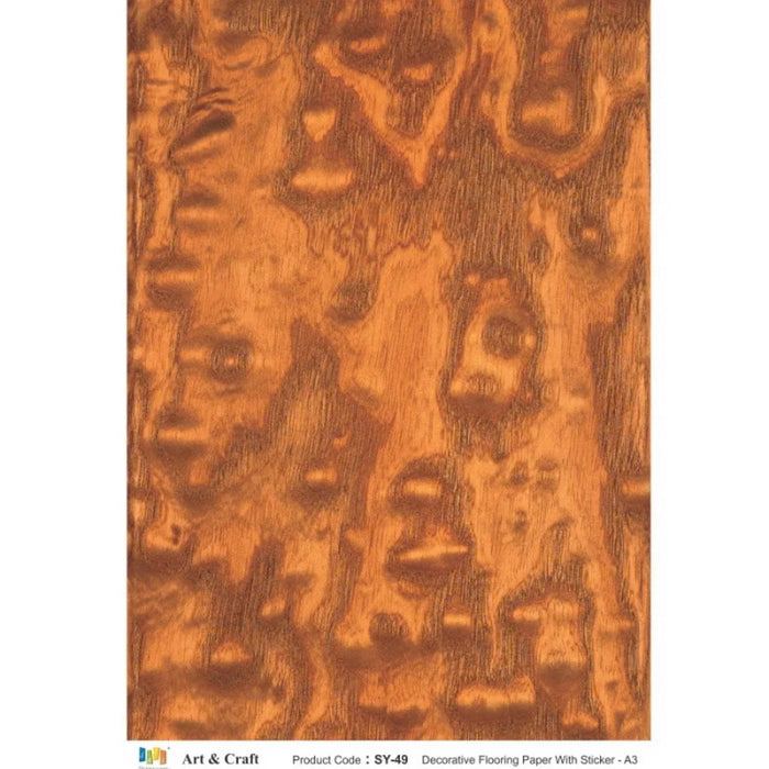 Decorative Flooring Paper With  Stick A/3 SY-49