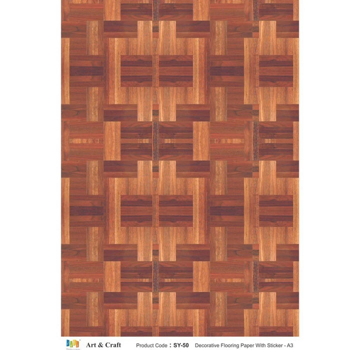 Decorative Flooring Paper With  Stick A/3 SY-50