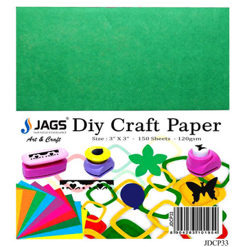 DIY Craft Colourful Paper 3x3
