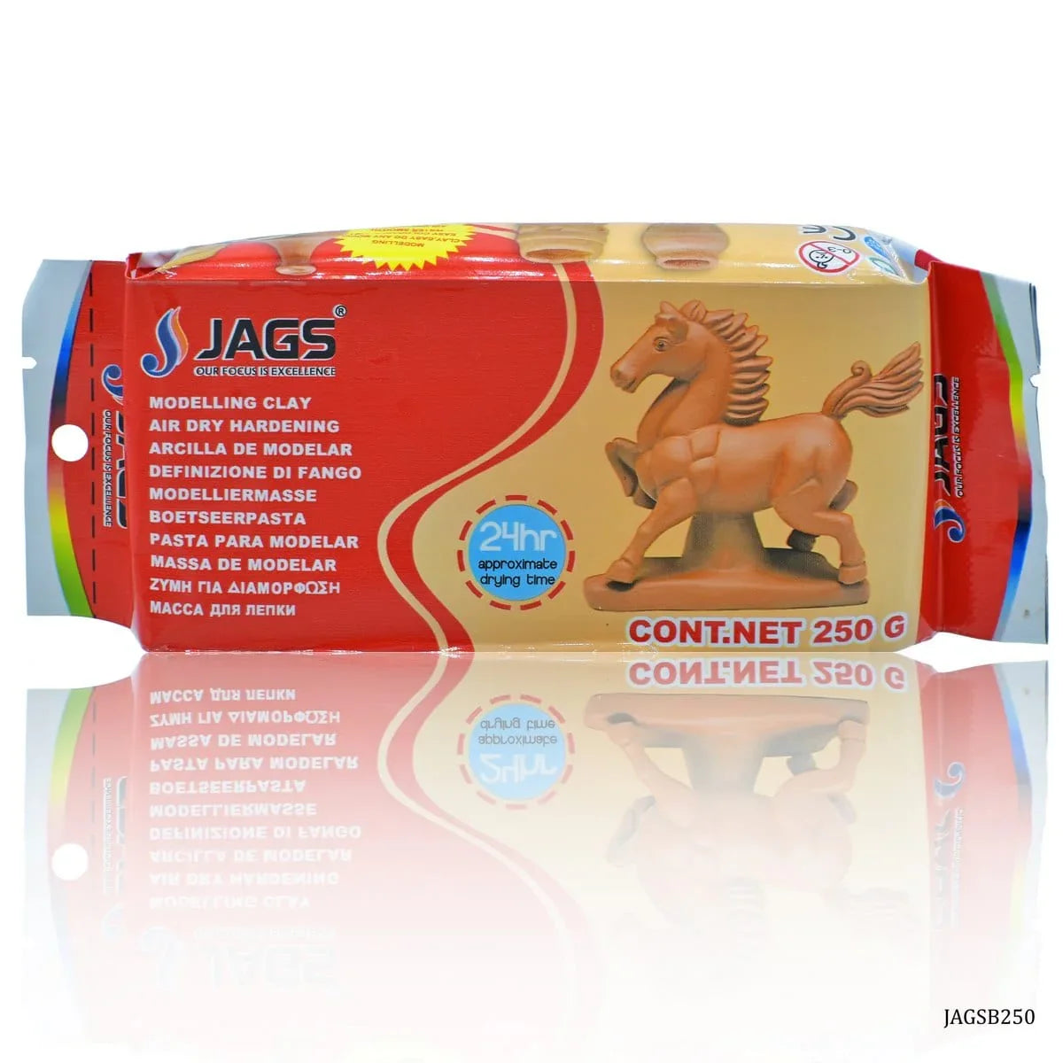 jags-mumbai Miniature Jags Modelling Clay Brown 250GM