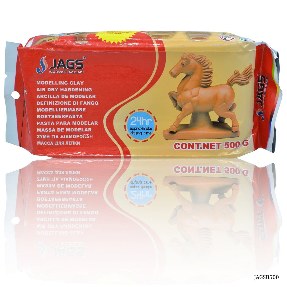 jags-mumbai Miniature Jags Modelling Clay Brown