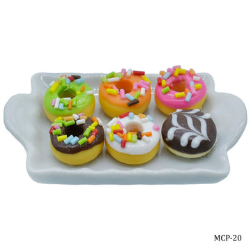 Miniature Ceramics Dessert Plate 1 Pcs Set Mix