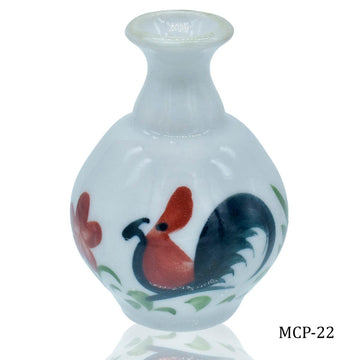 Miniature Ceramics Flower Pot 1Pcs Set Printed Colour