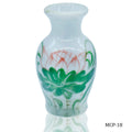 jags-mumbai Miniature Miniature Ceramics Flower Pot (Set of 1Pcs) Printed Colour