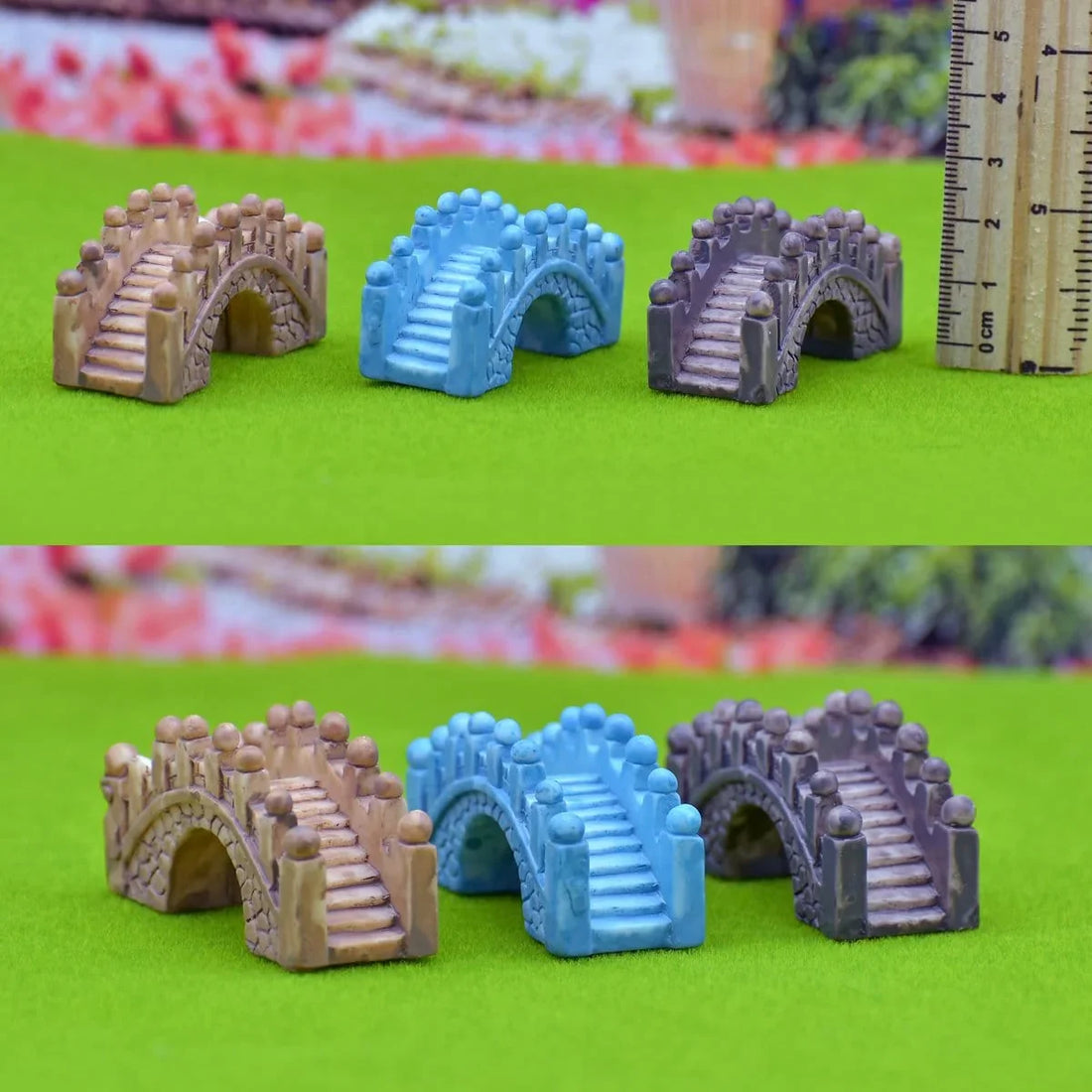 jags-mumbai Miniature Miniature Model Bridge 3Pcs (C0566-1/2/3) C0566-A