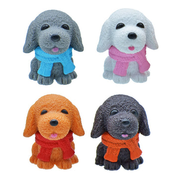 Miniature Model Dog Mix Colour 4Pcs (C0761-1/2/3/4) C0761-A