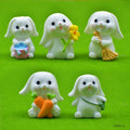 jags-mumbai Miniature Miniature Model Holland Lop Rabbit 5Pcs