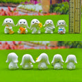 jags-mumbai Miniature Miniature Model Holland Lop Rabbit 5Pcs