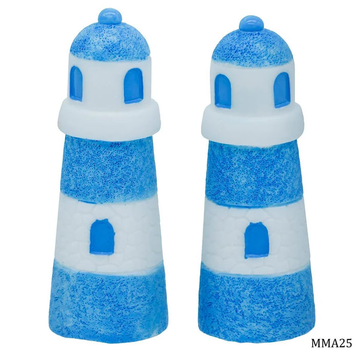 Miniature Model Light house 2Pcs