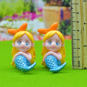 Miniature Model Mermaid 2Pcs