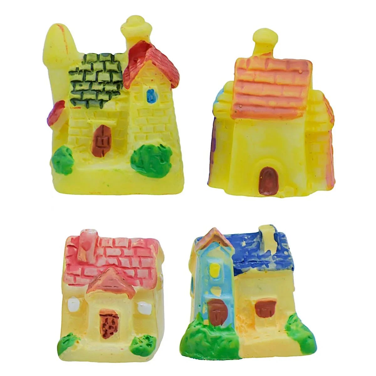 jags-mumbai Miniature Miniature Model Mini House 4Pc MMA75