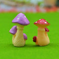 jags-mumbai Miniature Miniature Model Mushroom 3 Plant 2Pcs