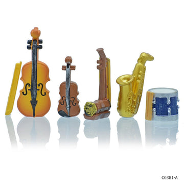 Miniature Model Musical Instrument Set (5 Pieces)