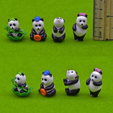Miniature Model Panda Balck&White4P S(C0603-1/2/3/4) C0603-A