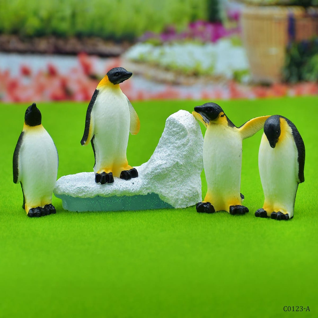 jags-mumbai Miniature Miniature Model Penguin Set 5Pcs