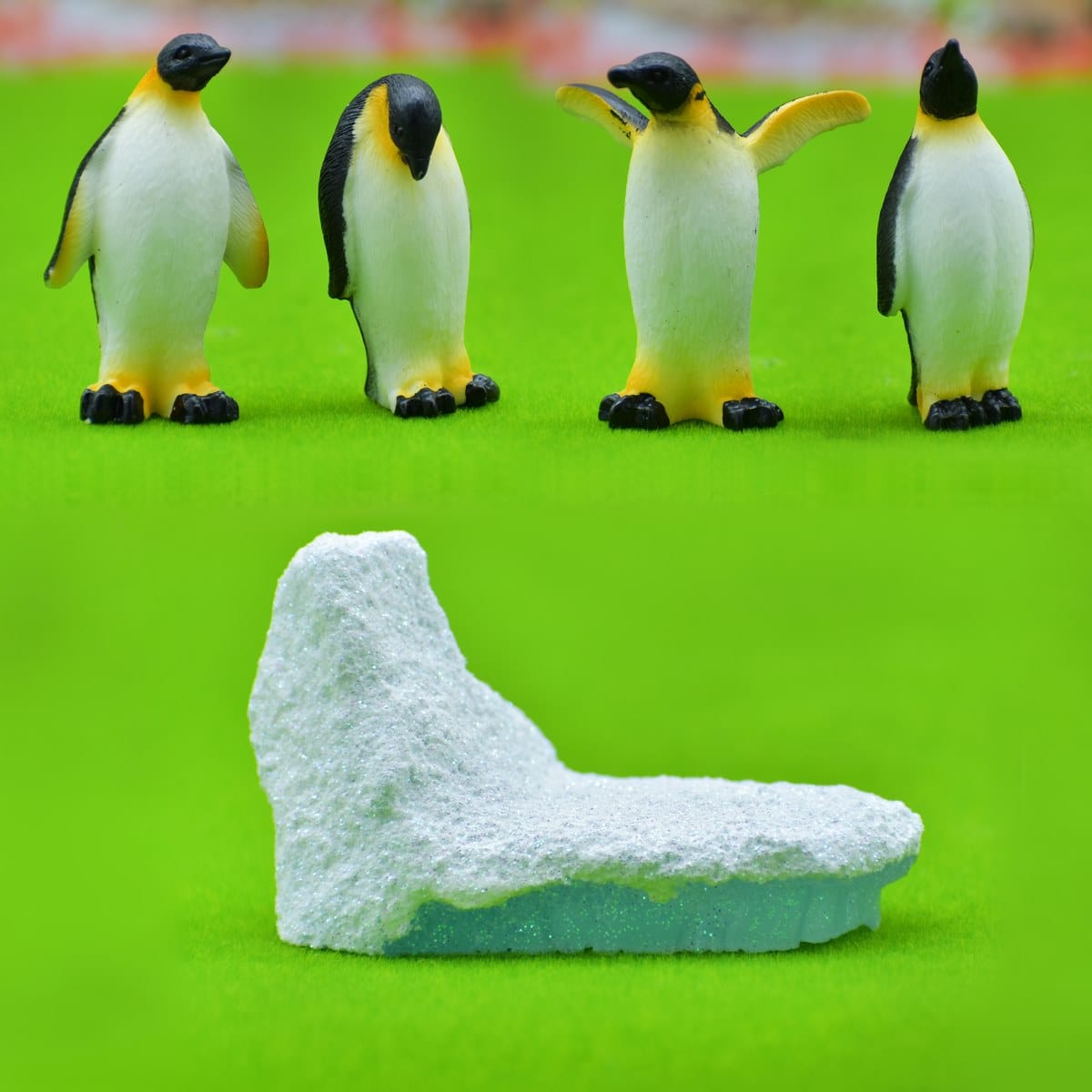 jags-mumbai Miniature Miniature Model Penguin Set 5Pcs