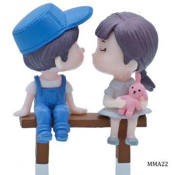 jags-mumbai Miniature Miniature Model Sitting couple (C0536-1/2) MMA22