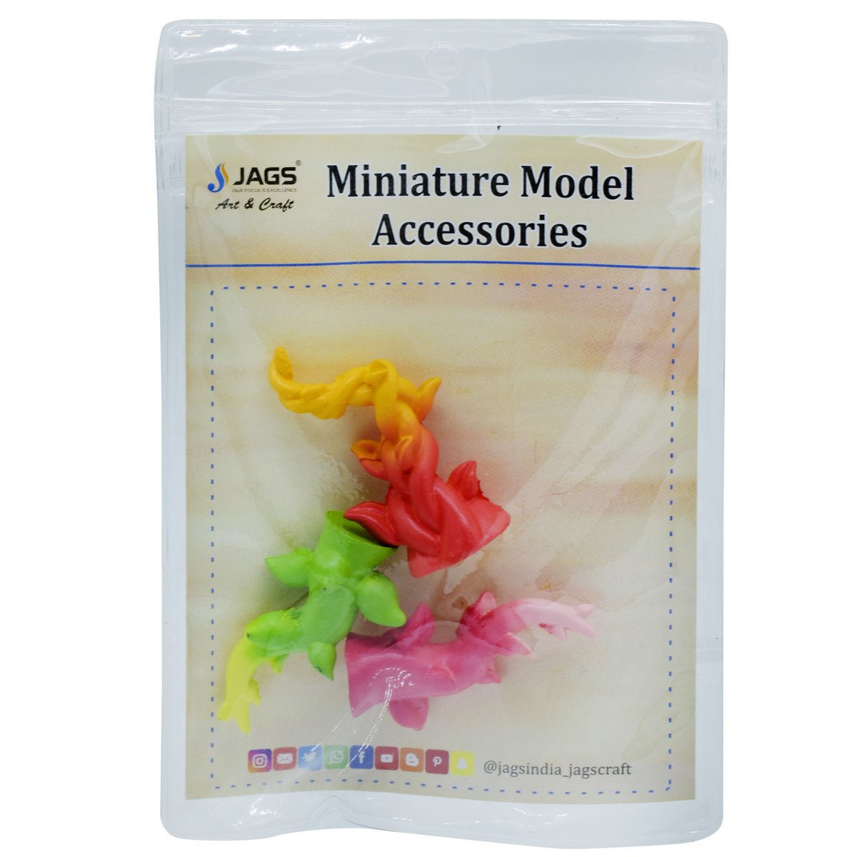 jags-mumbai Miniature Miniature Model Tree Bess 3Pcs (C0437-1/2/3) MMA38