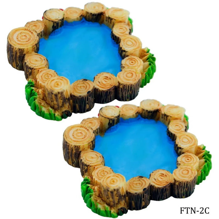 Model Accessories Antique Fountain 2pcs Pack of 1 (C0189-4) FTN-2C