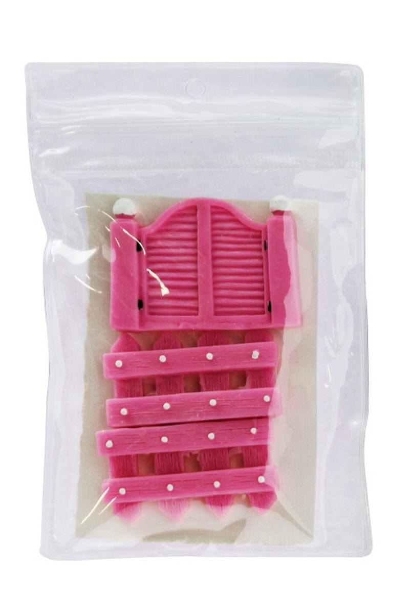 jags-mumbai Miniature Model Accessories Boundary Gate Pink | Miniature Collection 1pcs BG1P-1