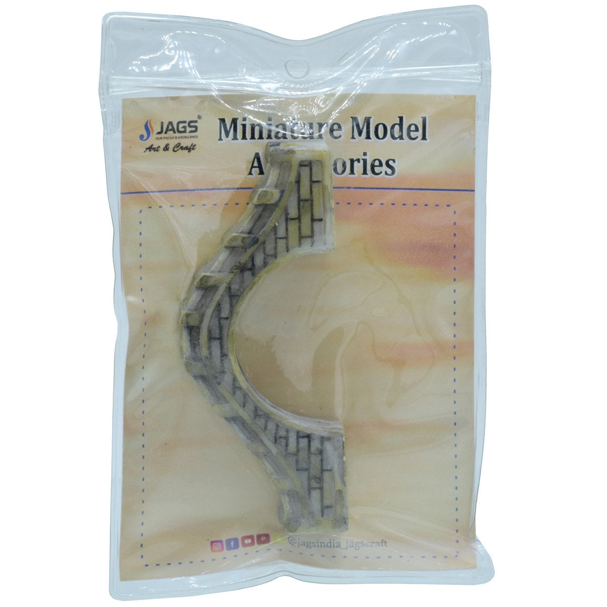 jags-mumbai Miniature Model Accessories Bridge Big 1 Pcs | Miniature Collection (C0887-1) MMA82