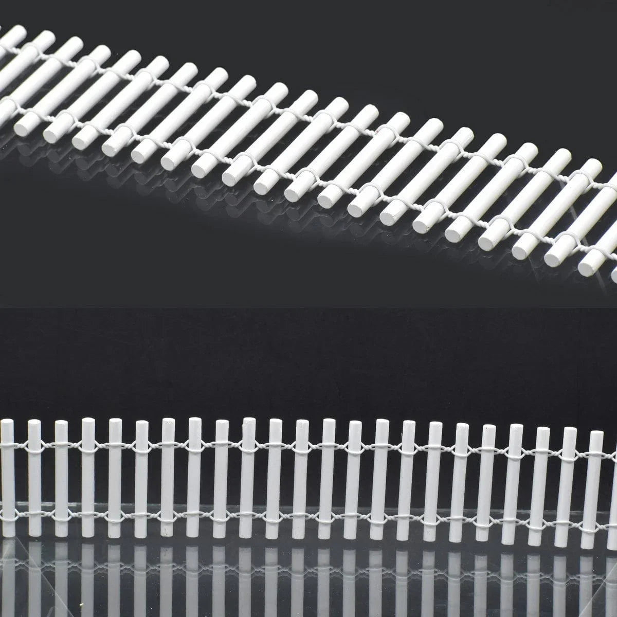 jags-mumbai Miniature Model Farmhouse Border Big White 80CMX5CM