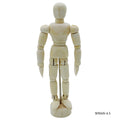 jags-mumbai Miniature Wooden Manikin Male 11.4cm Mini Small WMAN-4.5