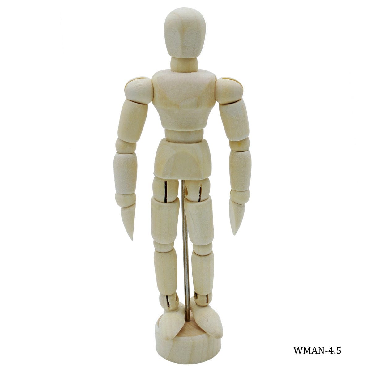 jags-mumbai Miniature Wooden Manikin Male 11.4cm Mini Small WMAN-4.5