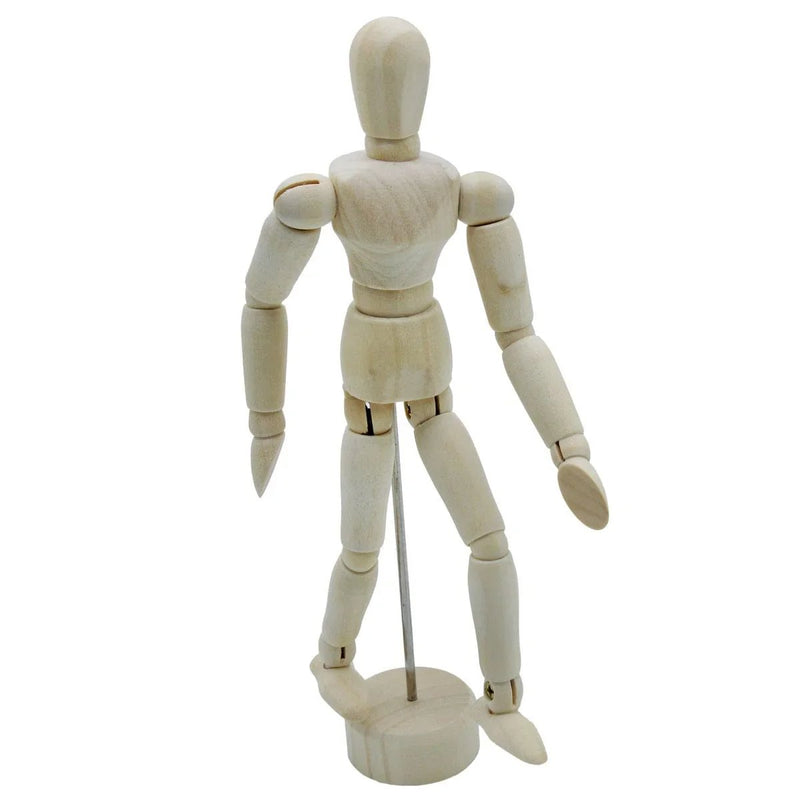 jags-mumbai Miniature Wooden Manikin Male 14cm Small WMAN-5.5