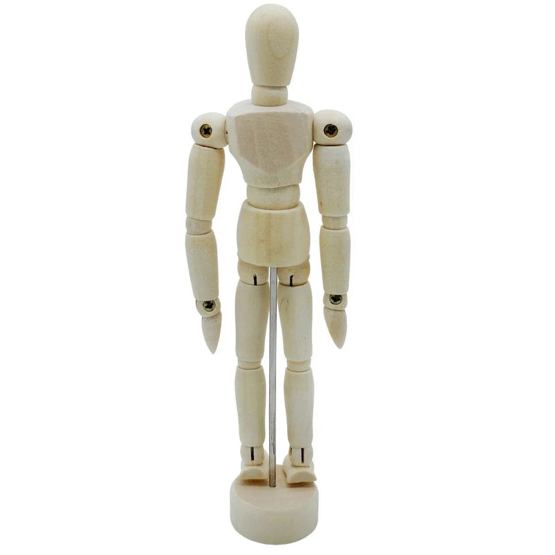 jags-mumbai Miniature Wooden Manikin Male 14cm Small WMAN-5.5
