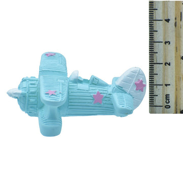 Miniature Model Air Craft Blue Colour 1Pcs (C0404-7) C0404-E